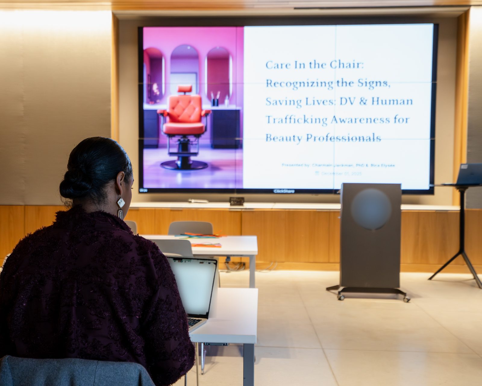 Our December pilot, hosted at Boston City Hall.